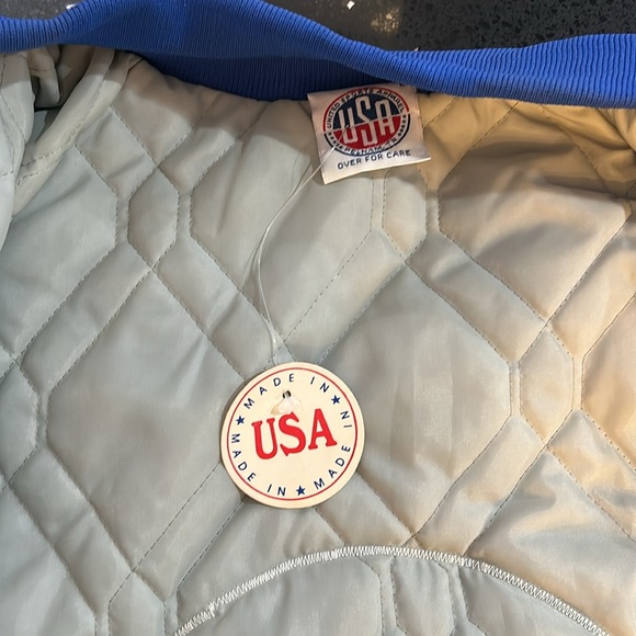 NWT Vintage Satin Jacket - Picture 7 of 8